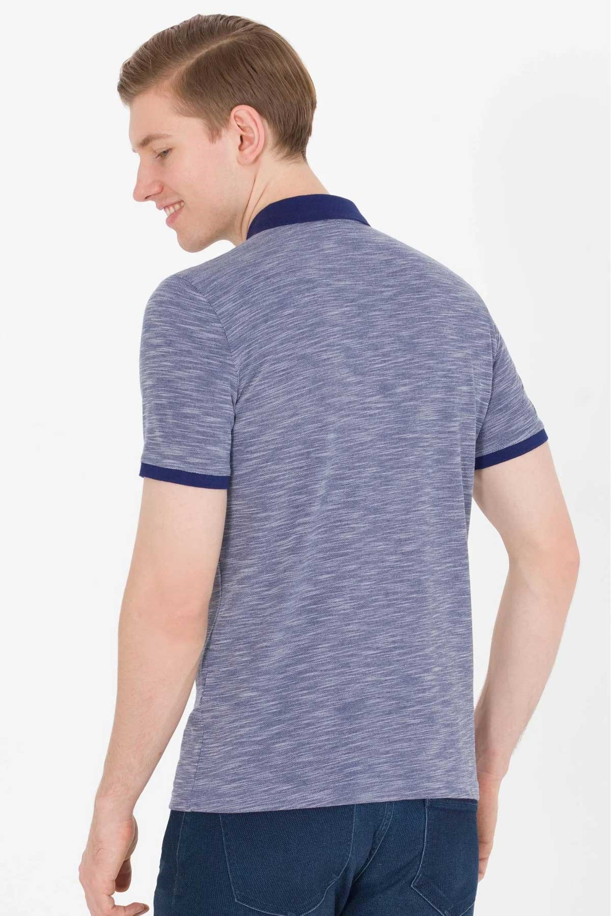 U.S. Polo Assn. Erkek Tişört 50263371-VR093 Mavi