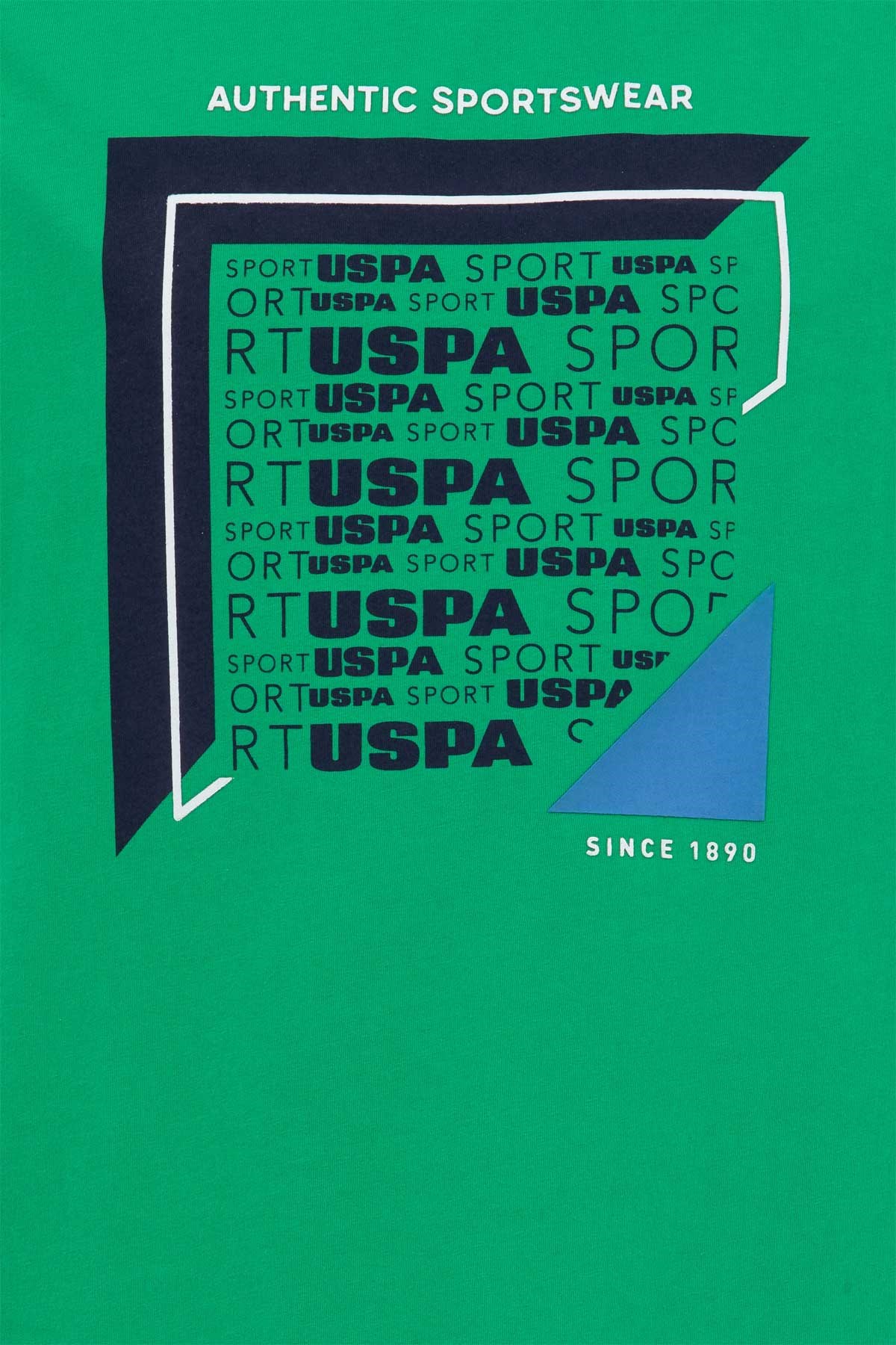 U.S. Polo Assn. Erkek Tişört 50263379-VR020 Yeşil