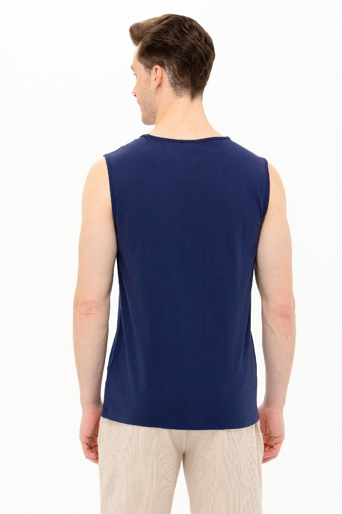 U.S. Polo Assn. Erkek Tişört 50263379-VR033 Lacivert