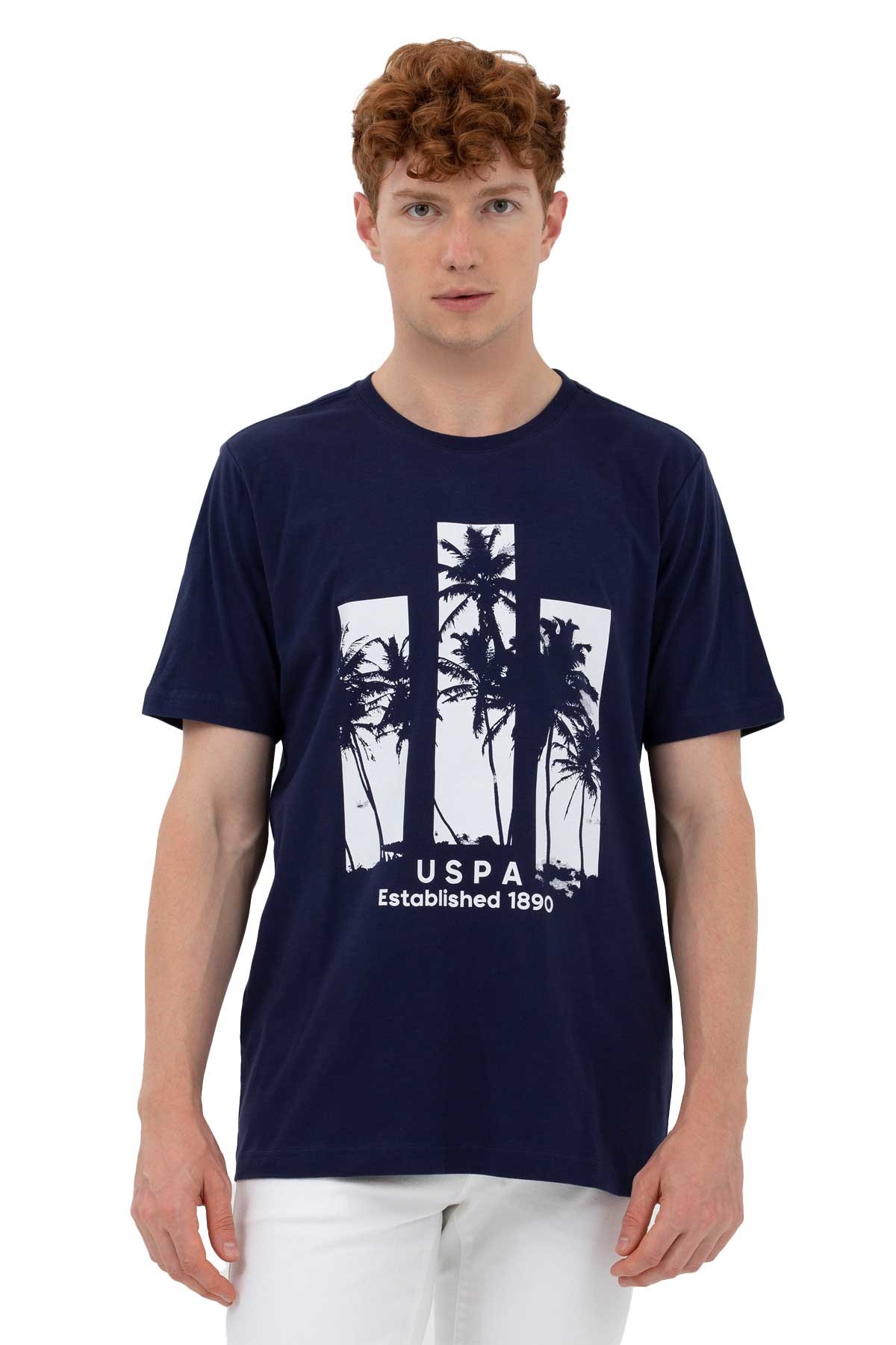 U.S. Polo Assn. Erkek Tişört 50263397-VR033 Lacivert