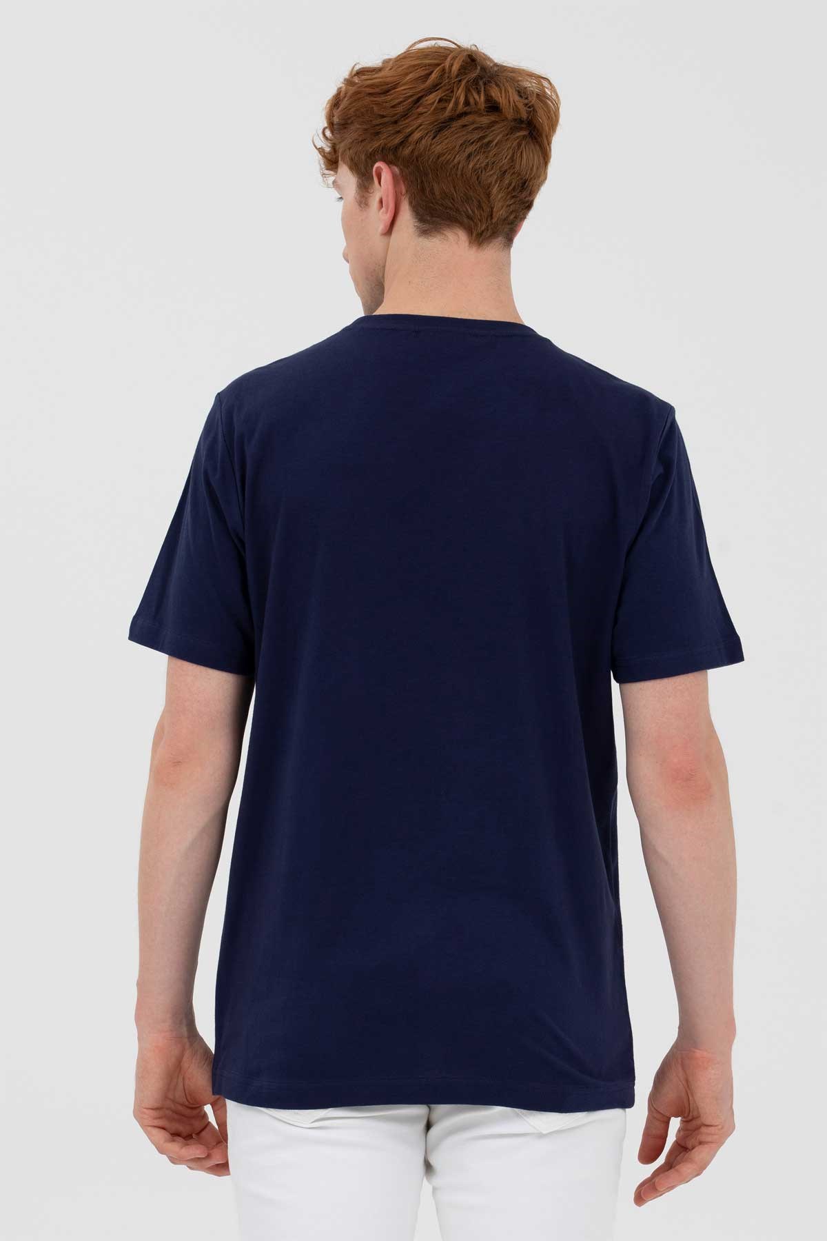 U.S. Polo Assn. Erkek Tişört 50263397-VR033 Lacivert