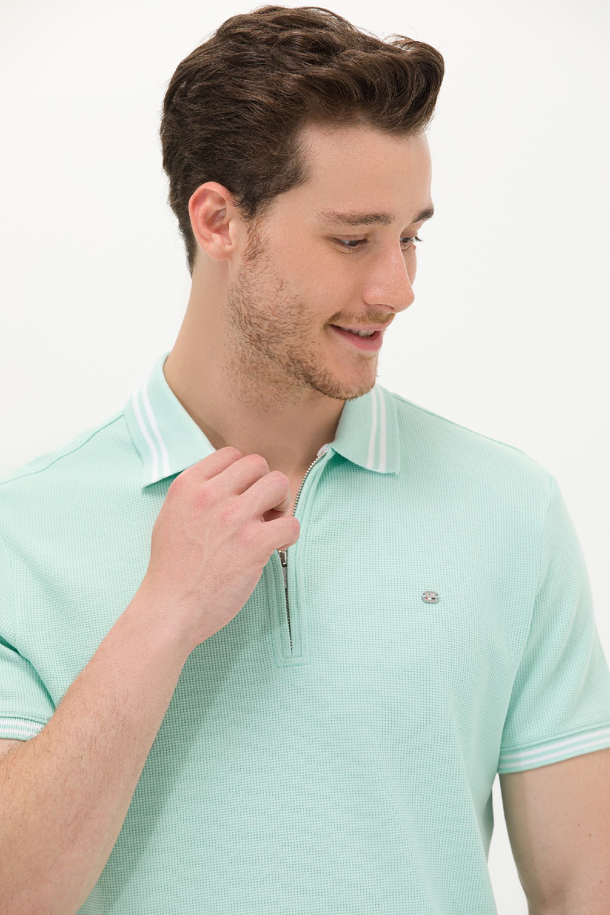 U.S. Polo Assn. Erkek Tişört 50263412-VR083 Mavi
