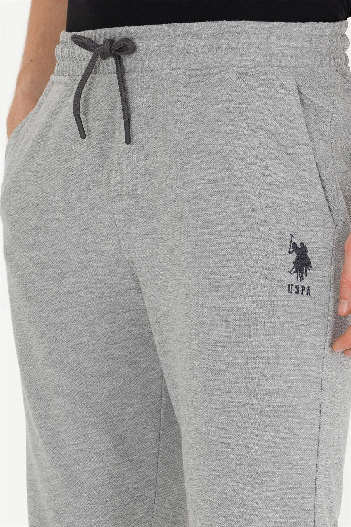 Us. Polo Assn. Erkek Örme Şort 50263423014-VR086 Gri