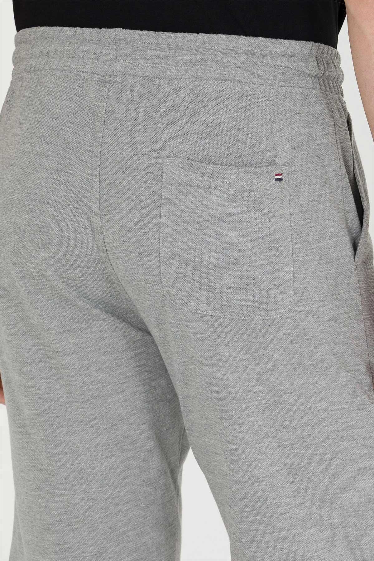 Us. Polo Assn. Erkek Örme Şort 50263423014-VR086 Gri