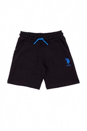 U.S. Polo Assn. Çocuk Bermuda Capri 50263428-VR046 Siyah