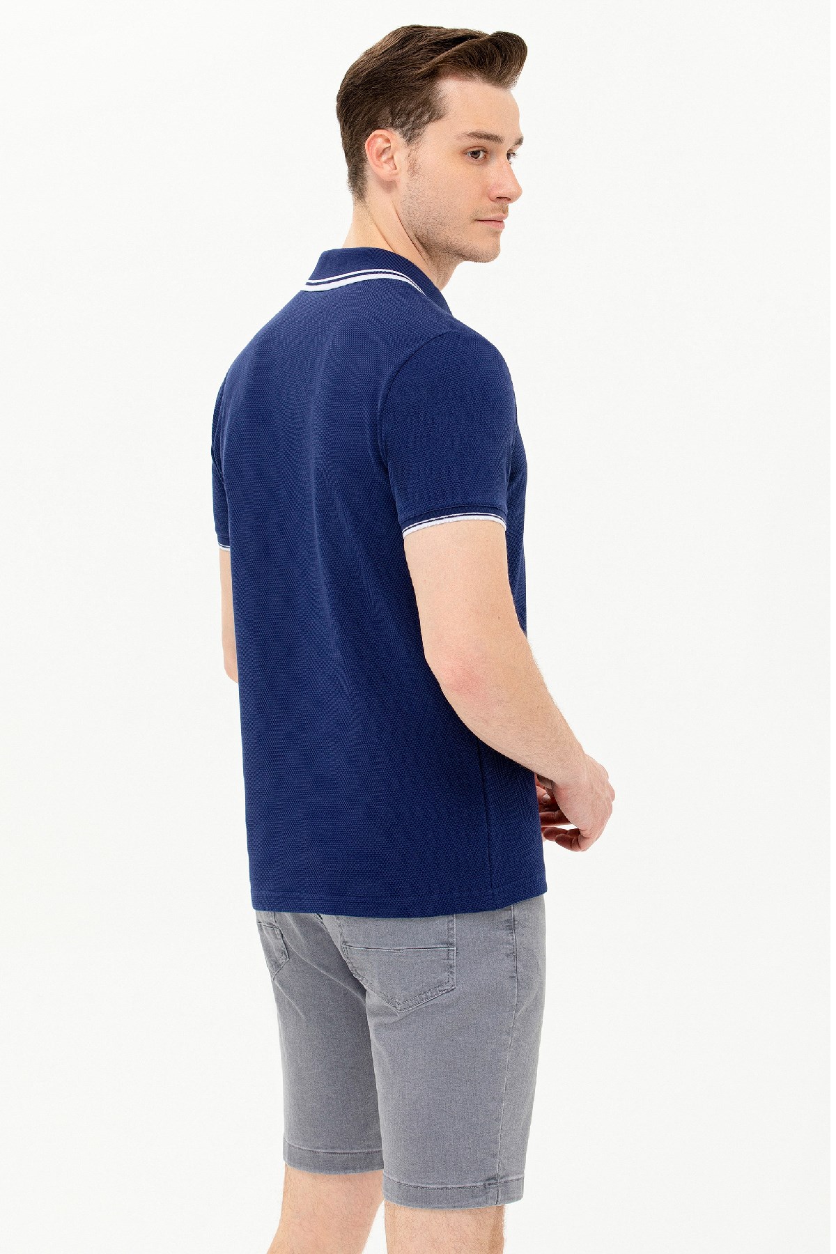 U.S. Polo Assn. Erkek Tişört 50263441-VR033 Lacivert