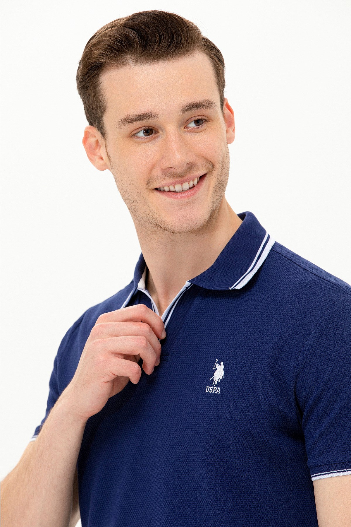 U.S. Polo Assn. Erkek Tişört 50263441-VR033 Lacivert