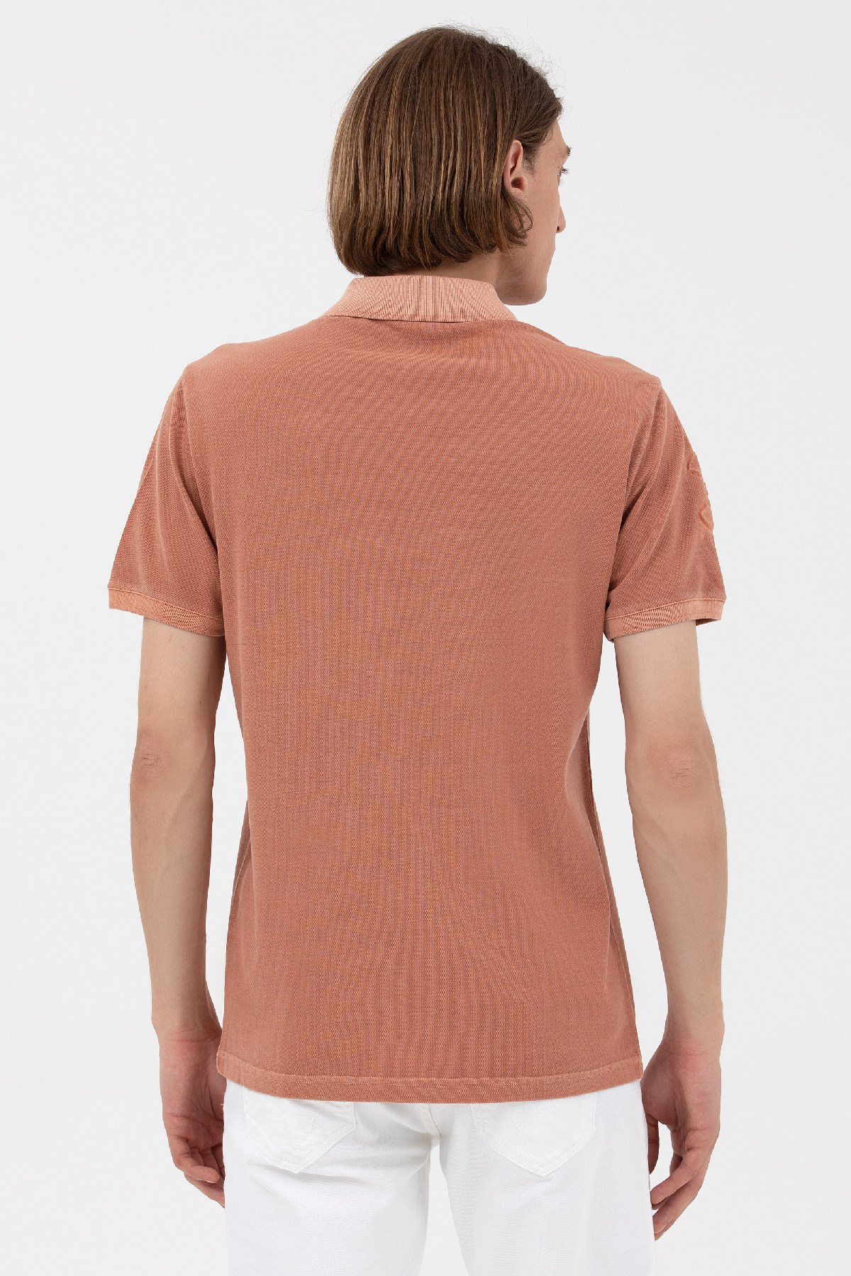 U.S. Polo Assn. Erkek Tişört 50263475-VR042 Pembe