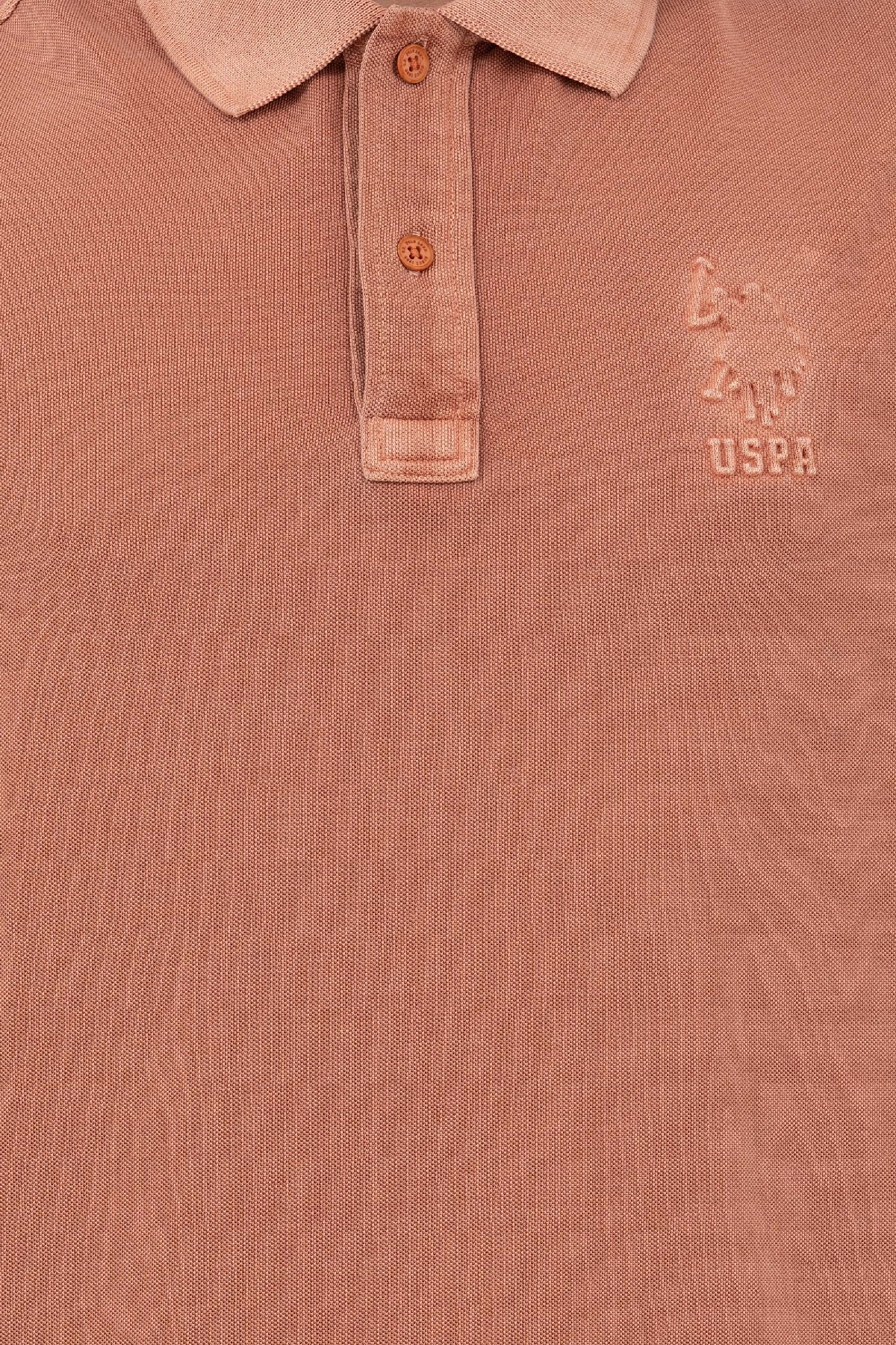 U.S. Polo Assn. Erkek Tişört 50263475-VR042 Pembe