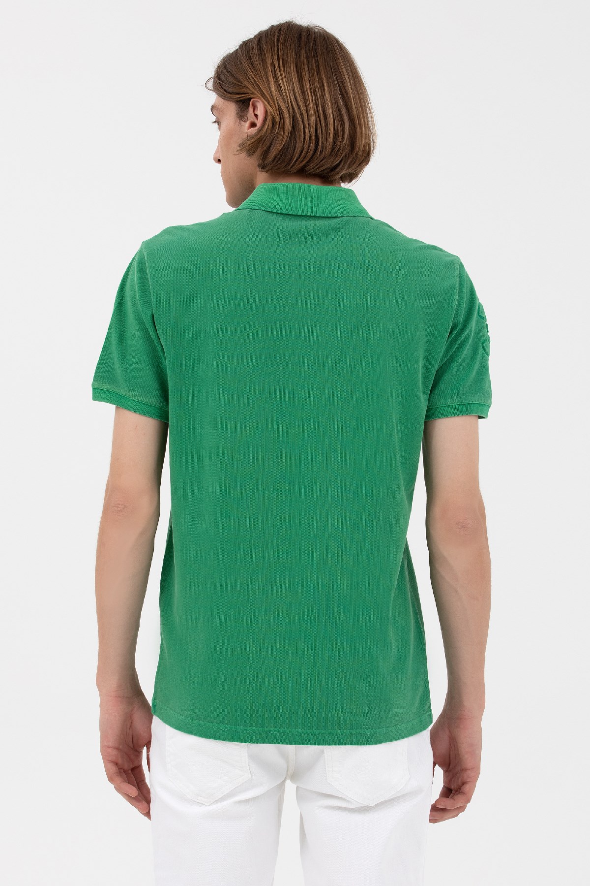 U.S. Polo Assn. Erkek Tişört 50263475-VR054 Yeşil