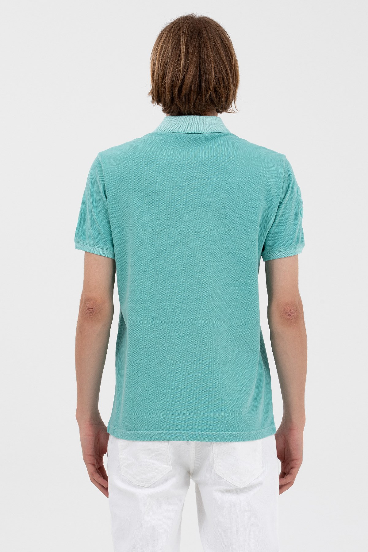 U.S. Polo Assn. Erkek Tişört 50263475-VR090 Yeşil