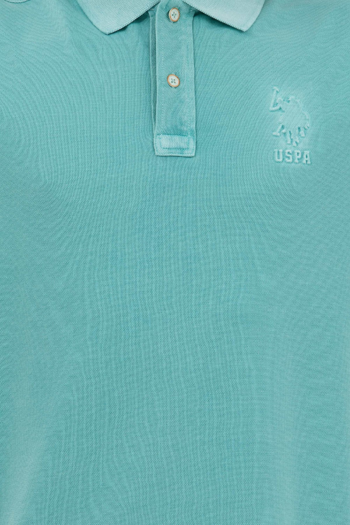 U.S. Polo Assn. Erkek Tişört 50263475-VR090 Yeşil