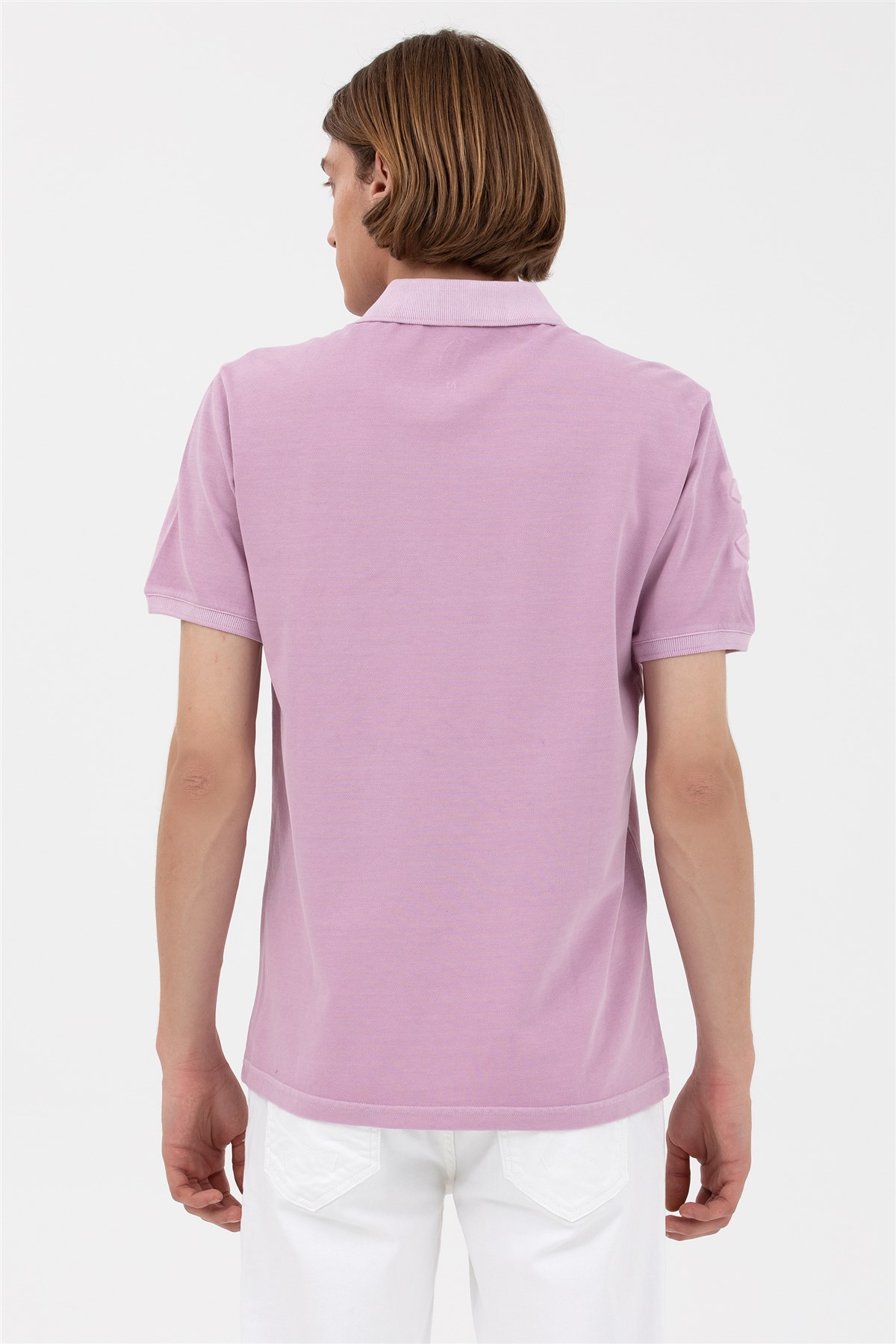 U.S. Polo Assn. Erkek Tişört 50263475-VR211 Pembe