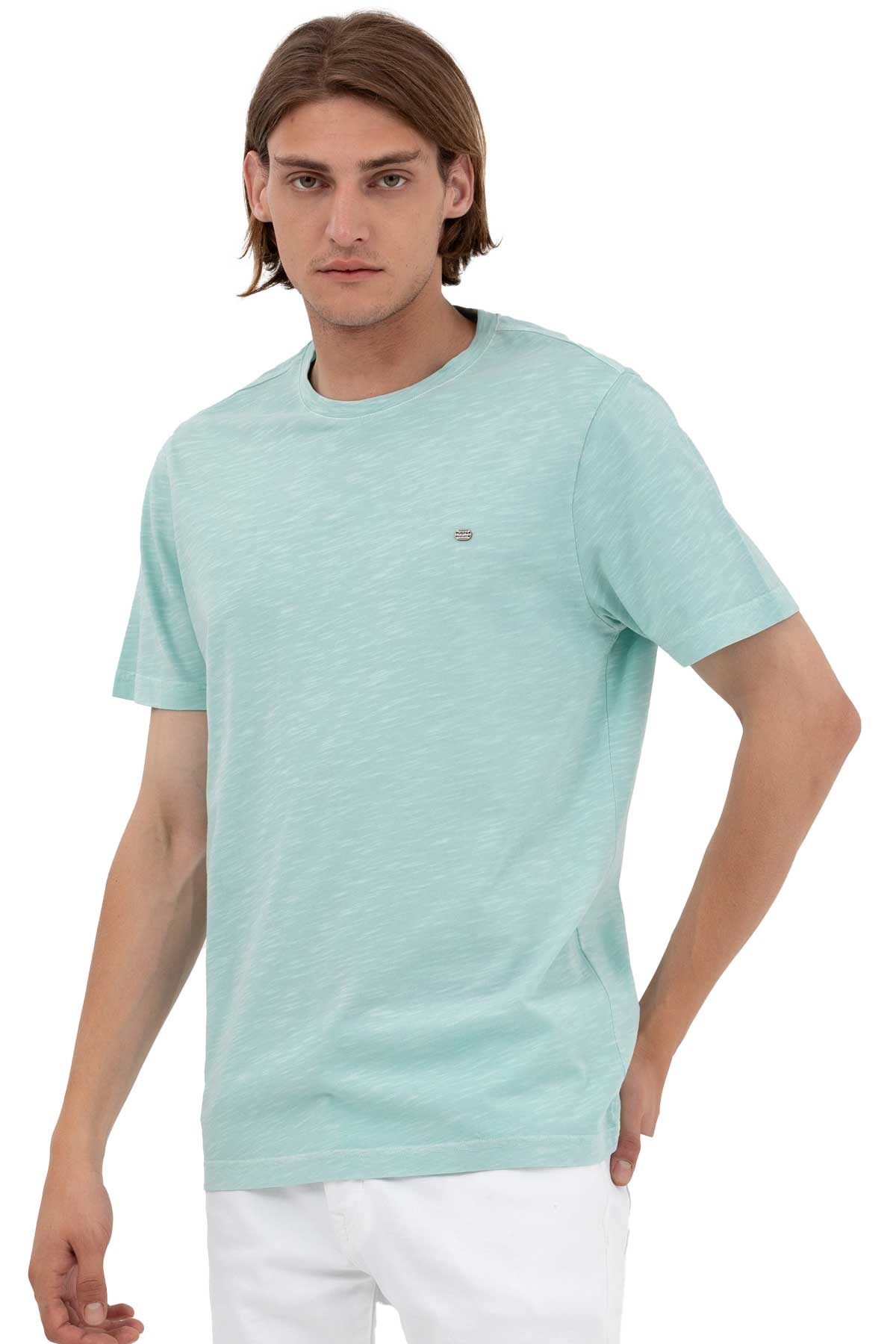 U.S. Polo Assn. Erkek Tişört 50263476-VR083 Mavi