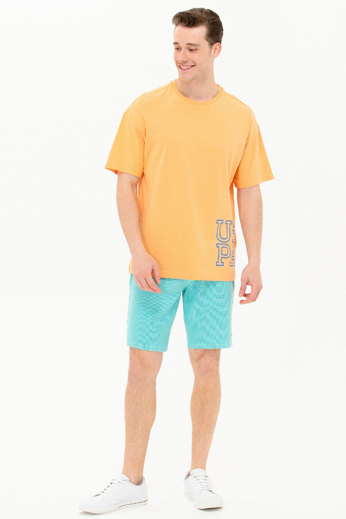 U.S. Polo Assn. Erkek Bermuda Capri 50263501-VR090 Yeşil