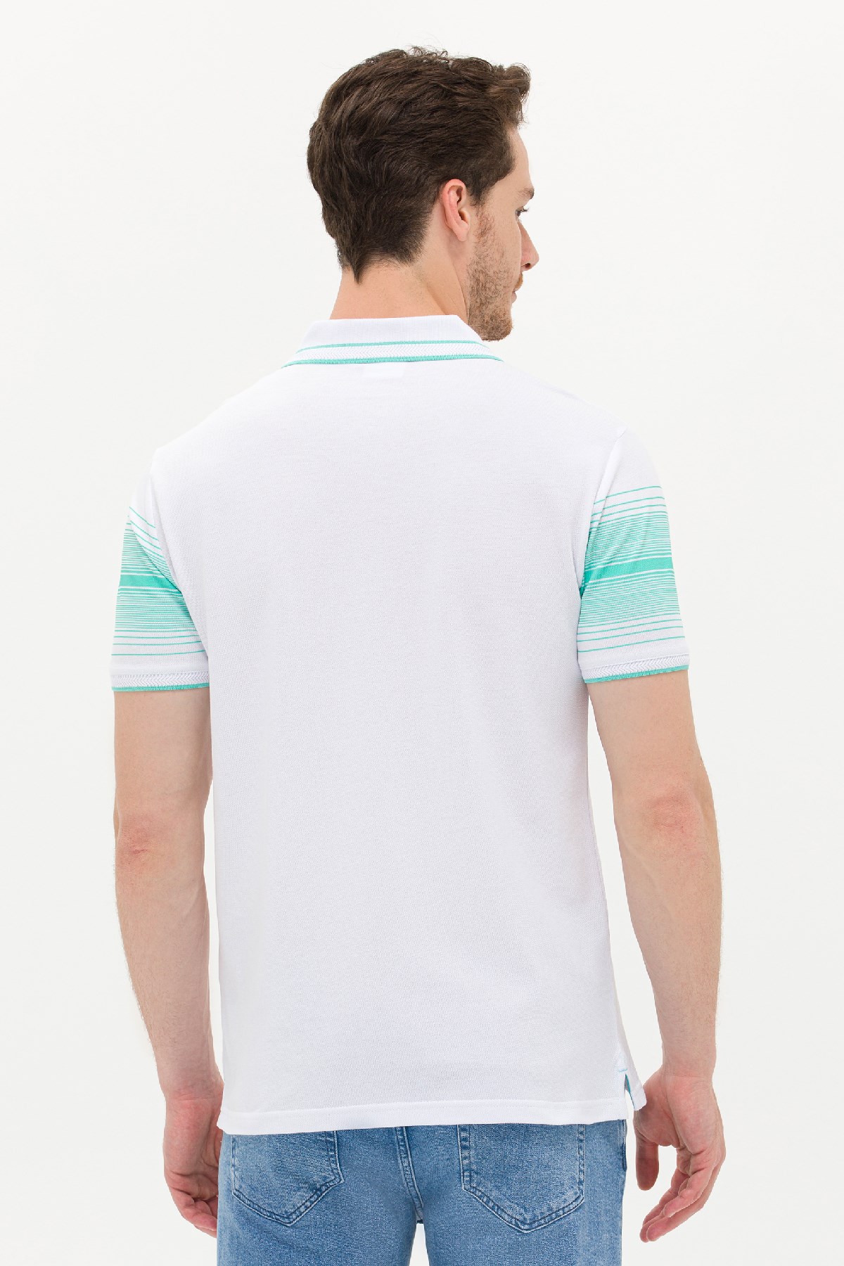 U.S. Polo Assn. Erkek Tişört 50263523-VR090 Yeşil