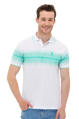 U.S. Polo Assn. Erkek Tişört 50263523-VR090 Yeşil