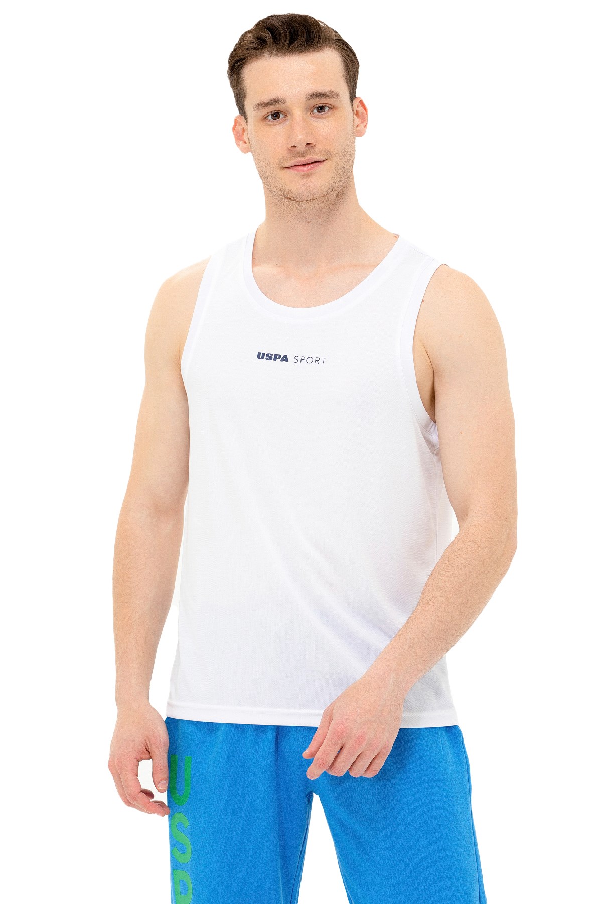 U.S. Polo Assn. Erkek Tişört 50263566-VR013 Beyaz