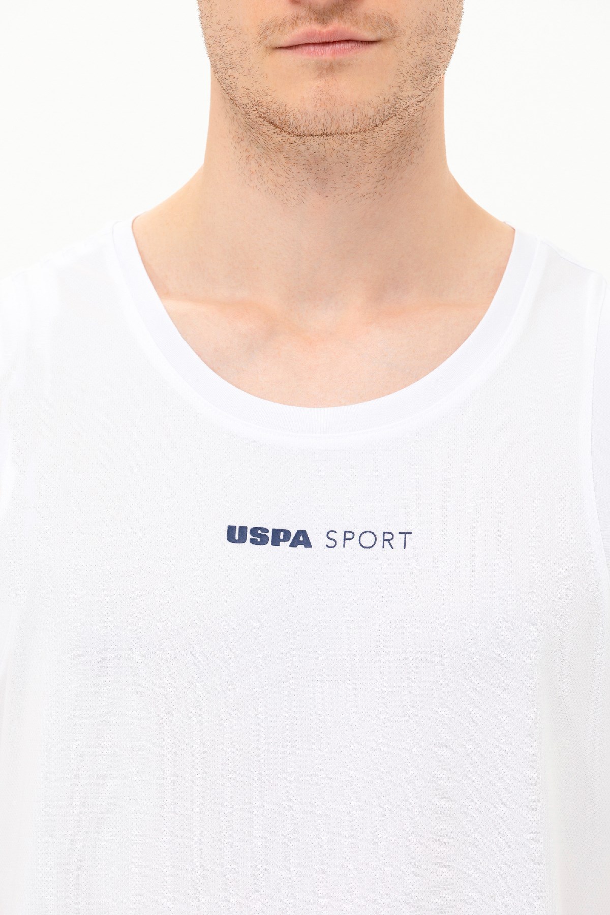 U.S. Polo Assn. Erkek Tişört 50263566-VR013 Beyaz