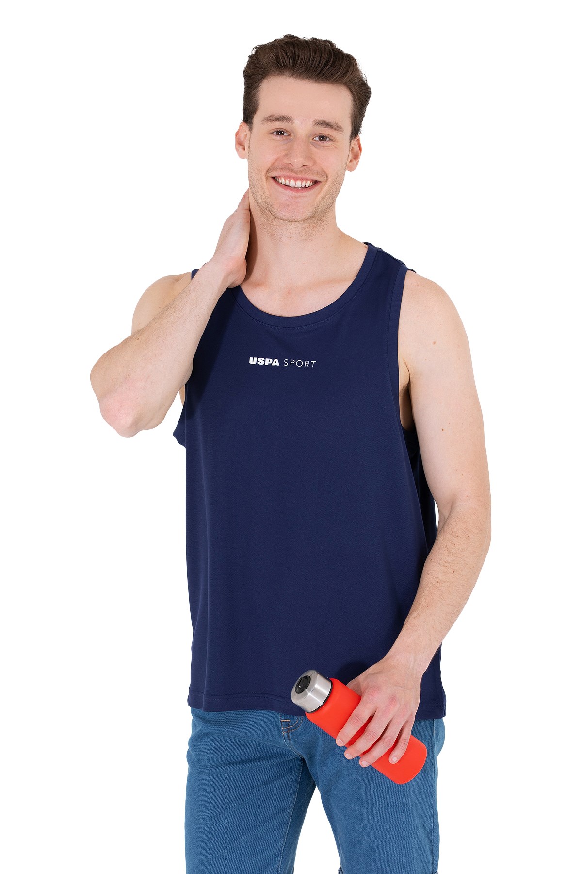U.S. Polo Assn. Erkek Tişört 50263566-VR033 Lacivert