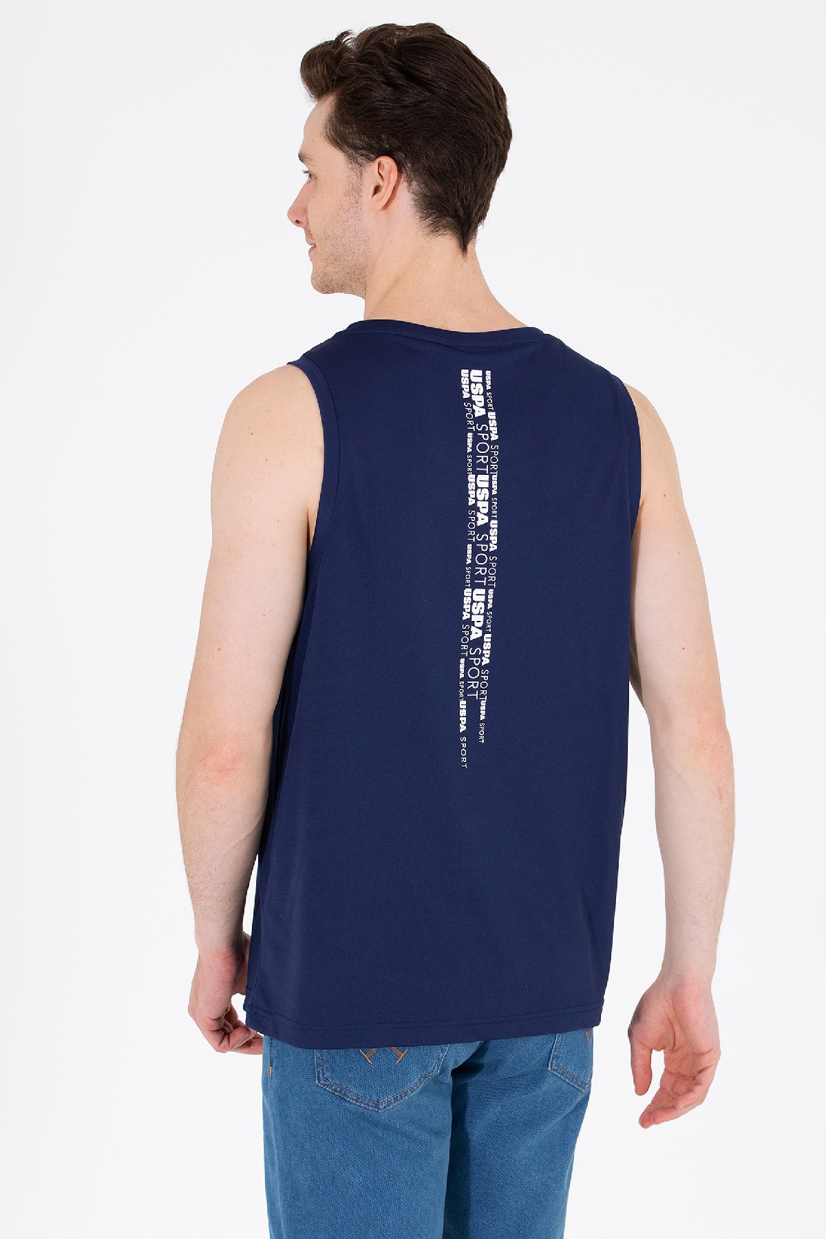 U.S. Polo Assn. Erkek Tişört 50263566-VR033 Lacivert