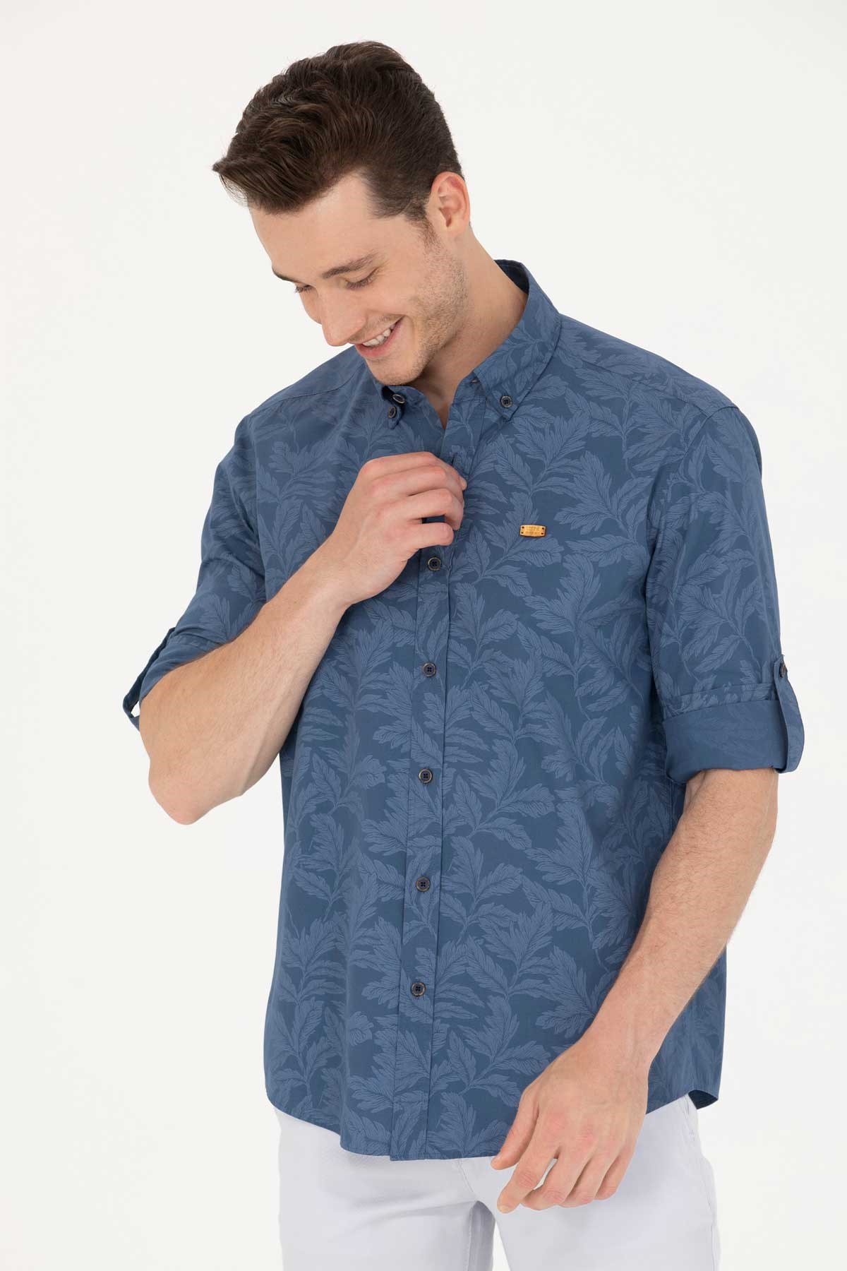 U.S. Polo Assn. Erkek Gömlek 50263598-VR033 Lacivert