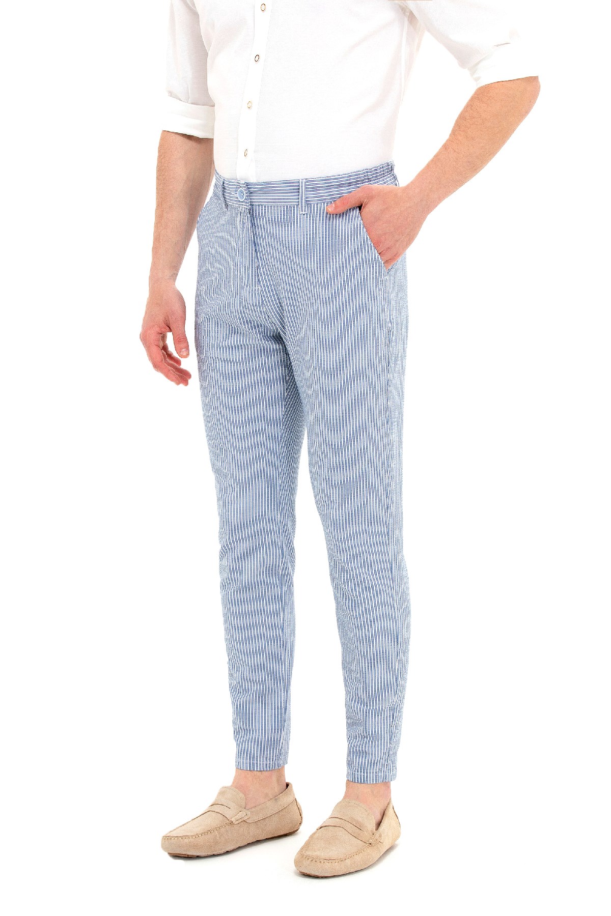 U.S. Polo Assn. Erkek Pantolon 50263803-VR036 Mavi