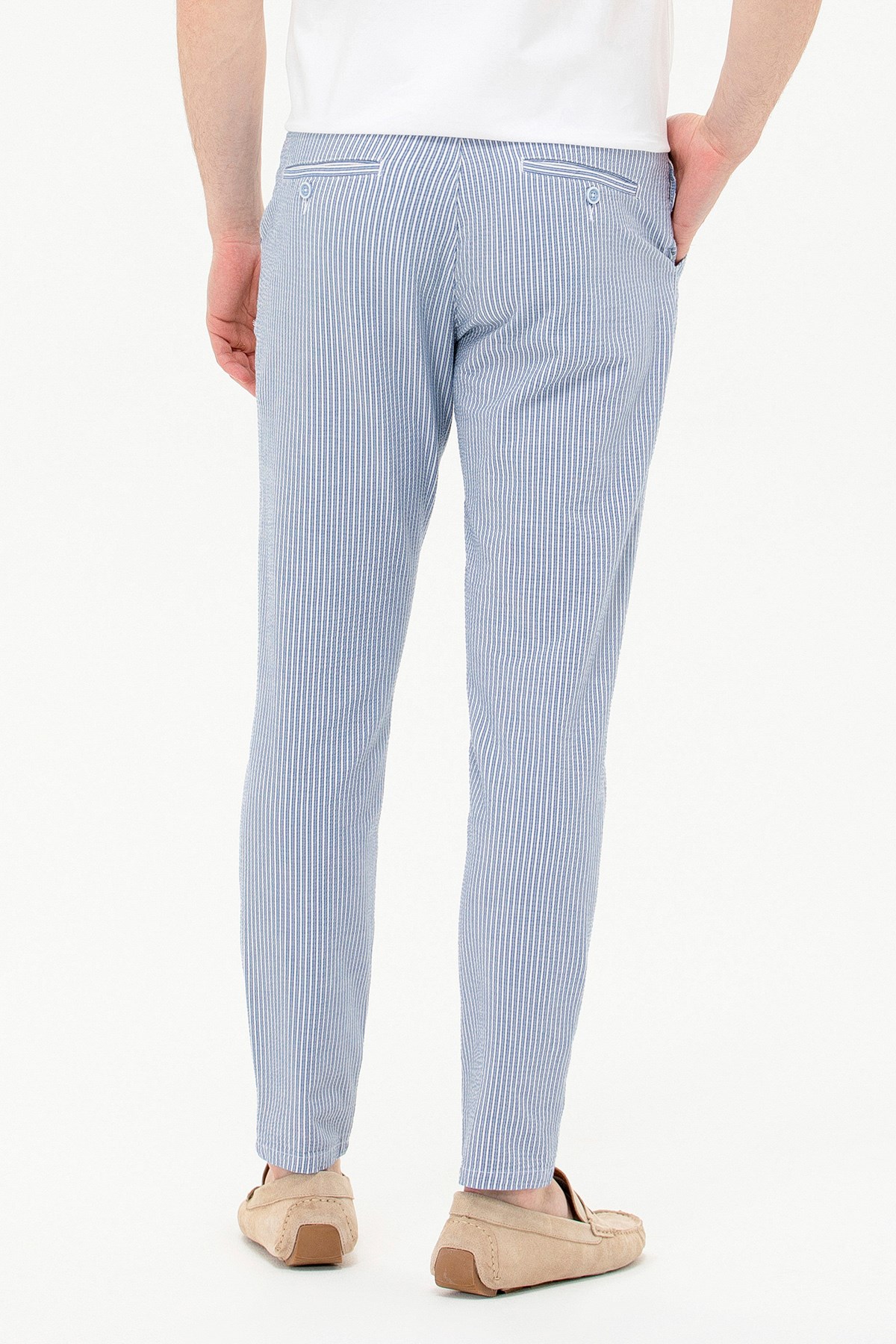 U.S. Polo Assn. Erkek Pantolon 50263803-VR036 Mavi