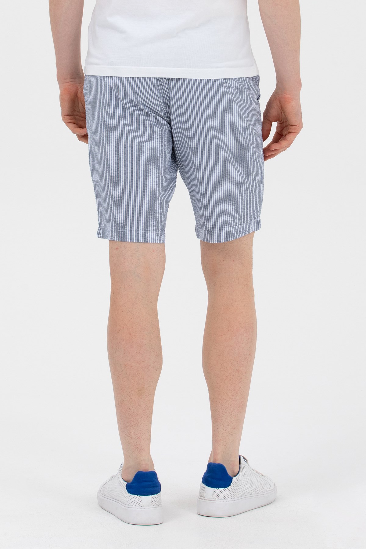 U.S. Polo Assn. Erkek Bermuda Capri 50263829-VR036 Mavi