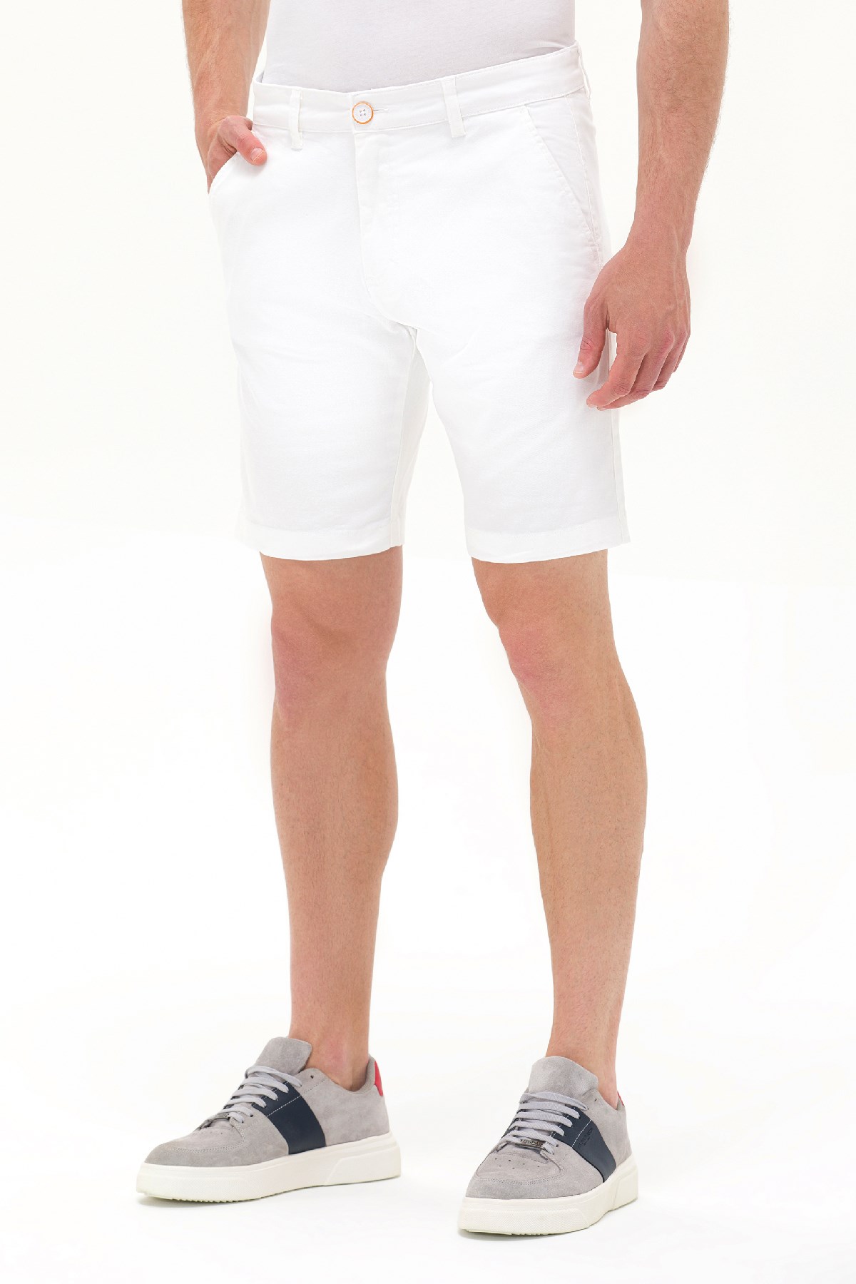 U.S. Polo Assn. Erkek Capri 50263898-VR013 Beyaz