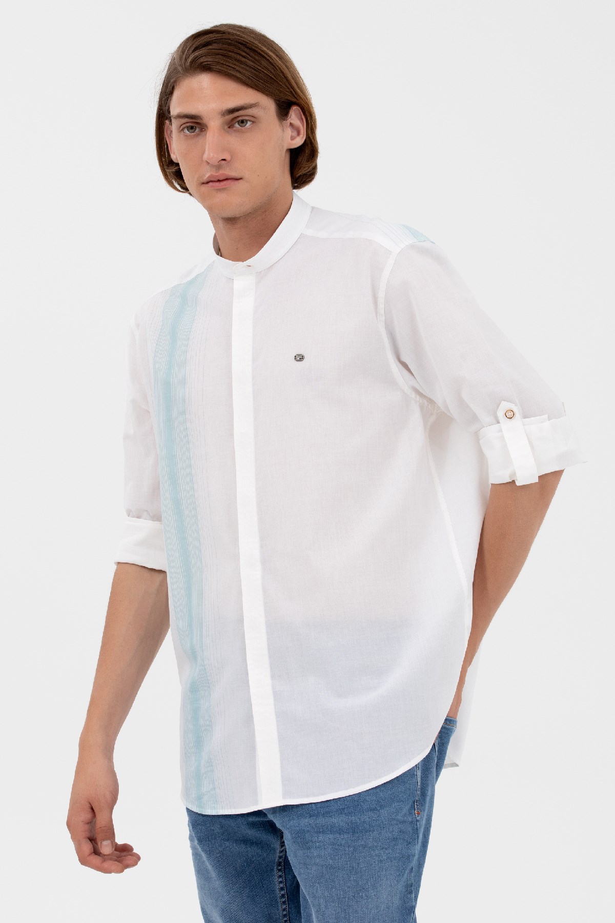 U.S. Polo Assn. Erkek Gömlek 50264069-VR090 Yeşil