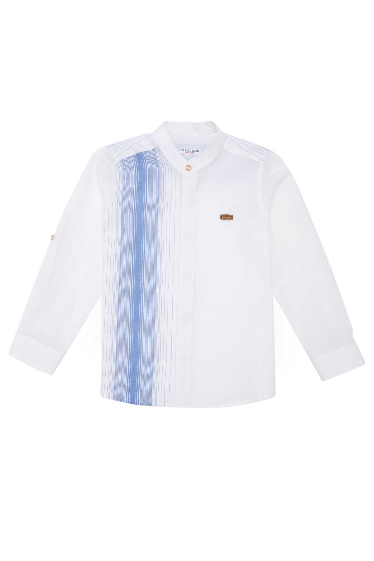 U.S. Polo Assn. Çocuk Gömlek 50264089-VR045 Mavi