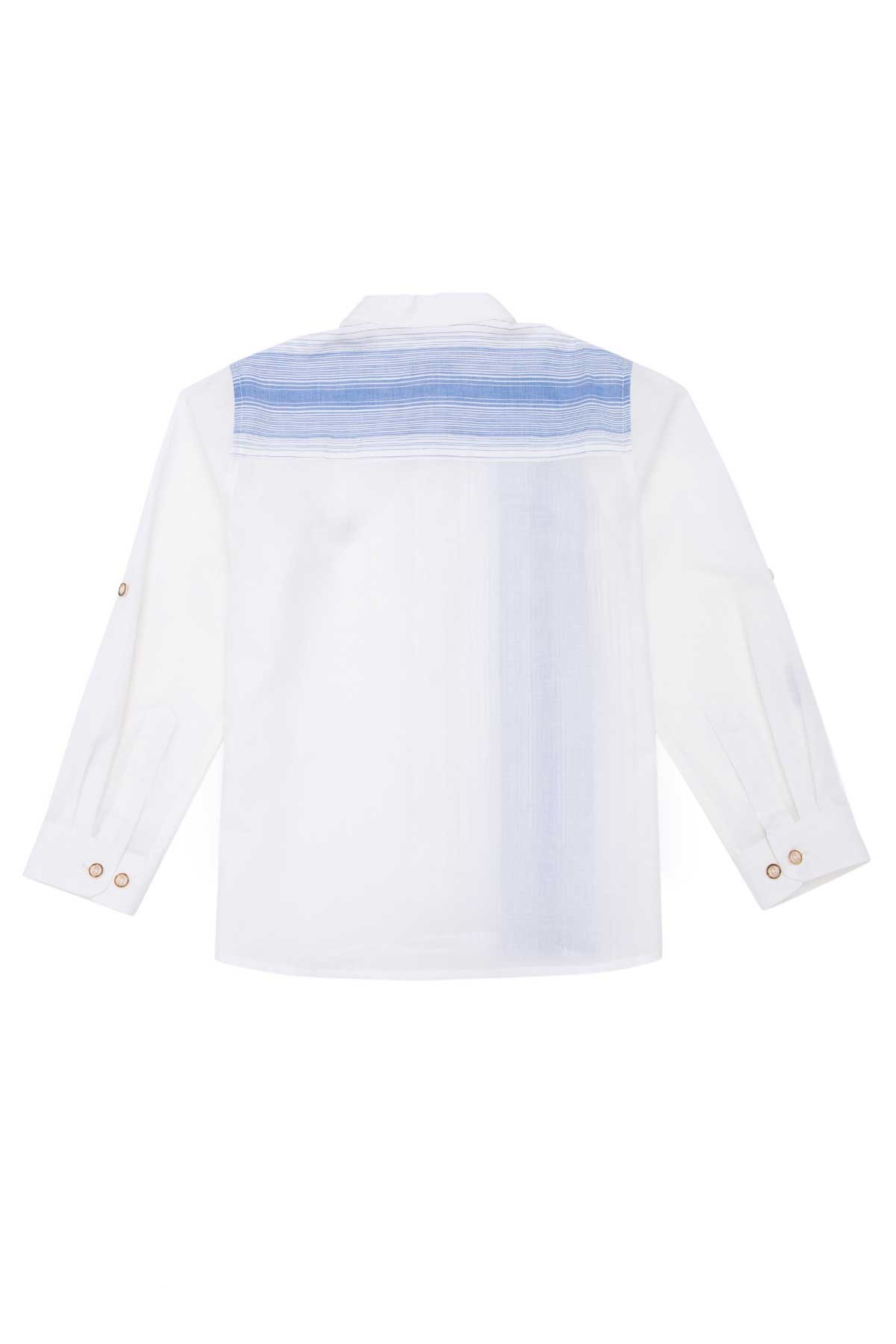 U.S. Polo Assn. Çocuk Gömlek 50264089-VR045 Mavi