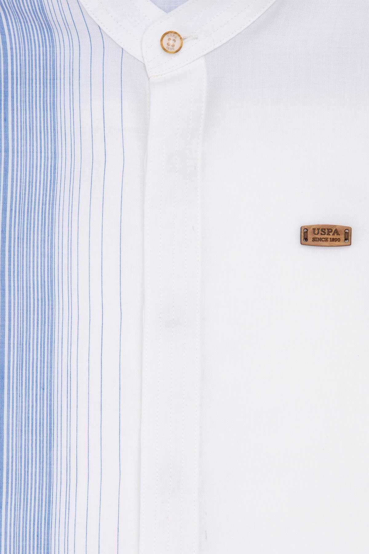 U.S. Polo Assn. Çocuk Gömlek 50264089-VR045 Mavi