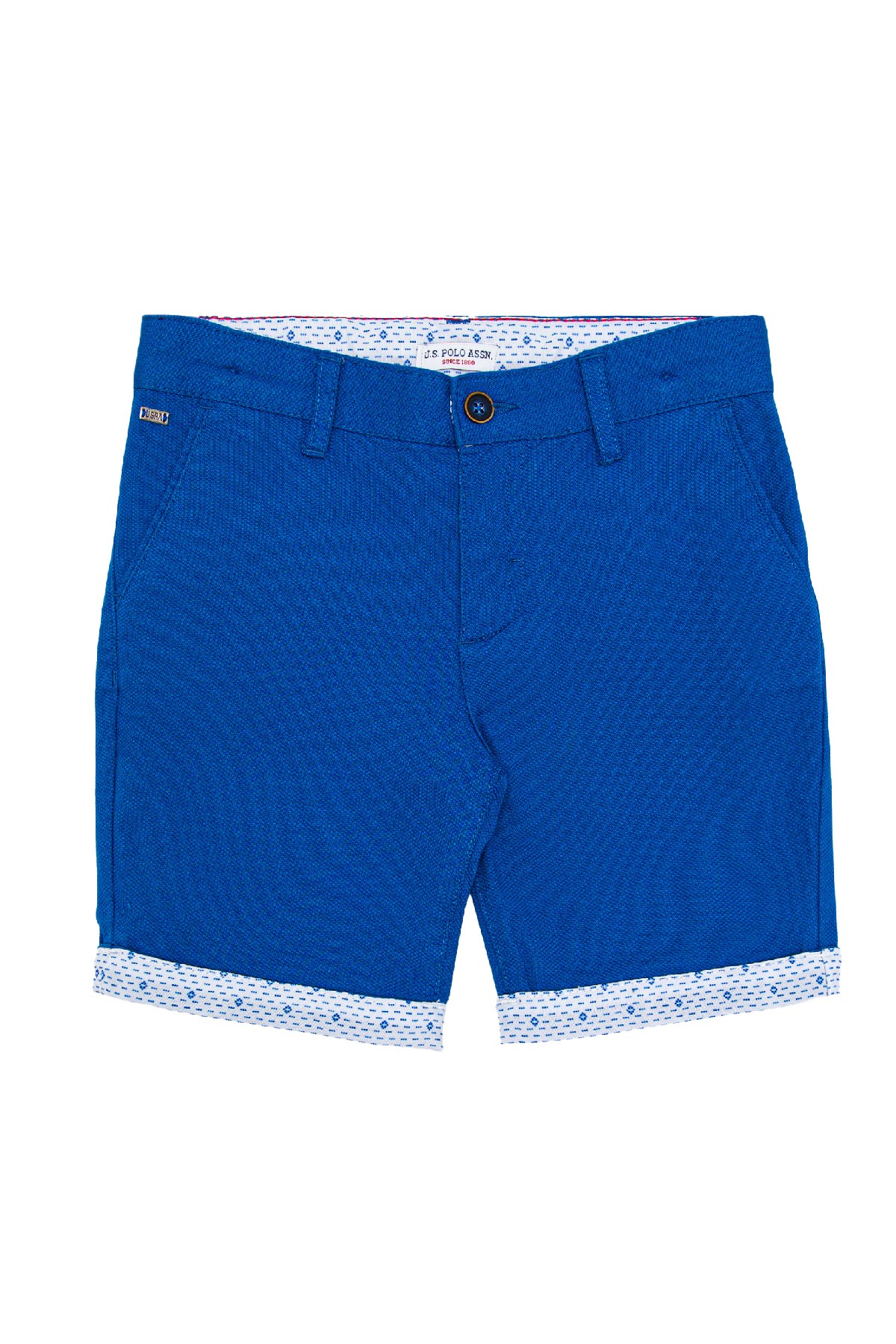 U.S. Polo Assn. Çocuk Bermuda Capri 50264314-VR045 Mavi