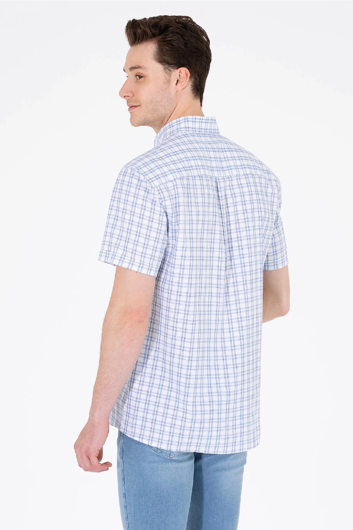 U.S. Polo Assn. Erkek Gömlek 50264431-VR033 Lacivert