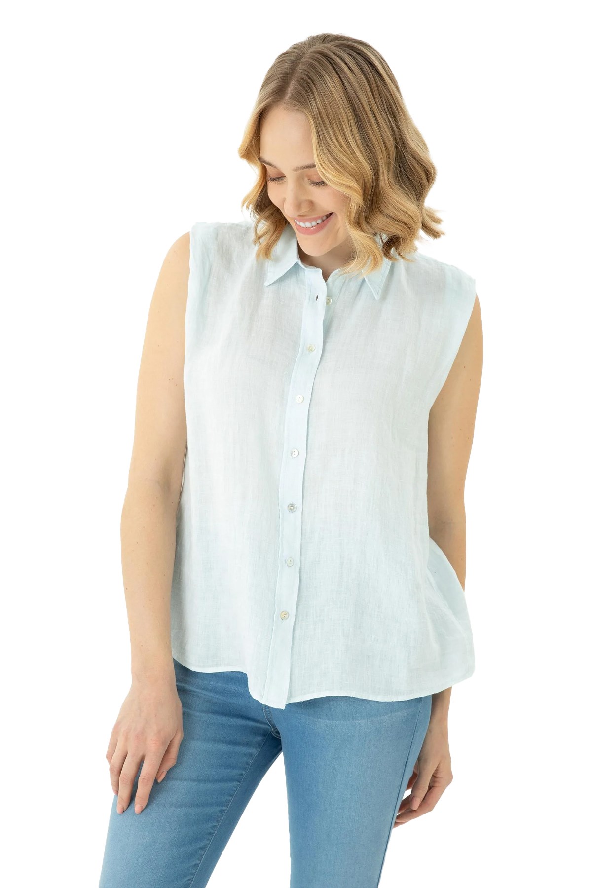 U.S. Polo Assn. Kadın Gömlek 50264506-VR003 Mavi