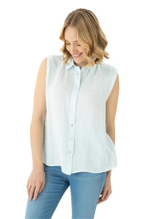 U.S. Polo Assn. Kadın Gömlek 50264506-VR003 Mavi