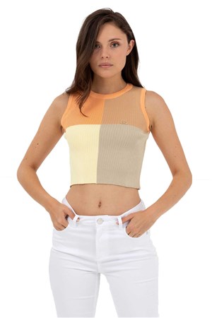 U.S. Polo Assn. Kadın Triko Kazak 50264621-VR051 Turuncu
