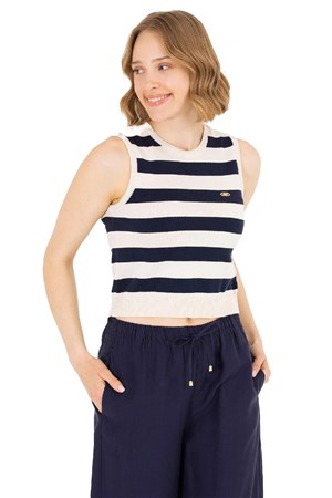 U.S. Polo Assn. Kadın Triko Kazak 50264623-VR033 Lacivert