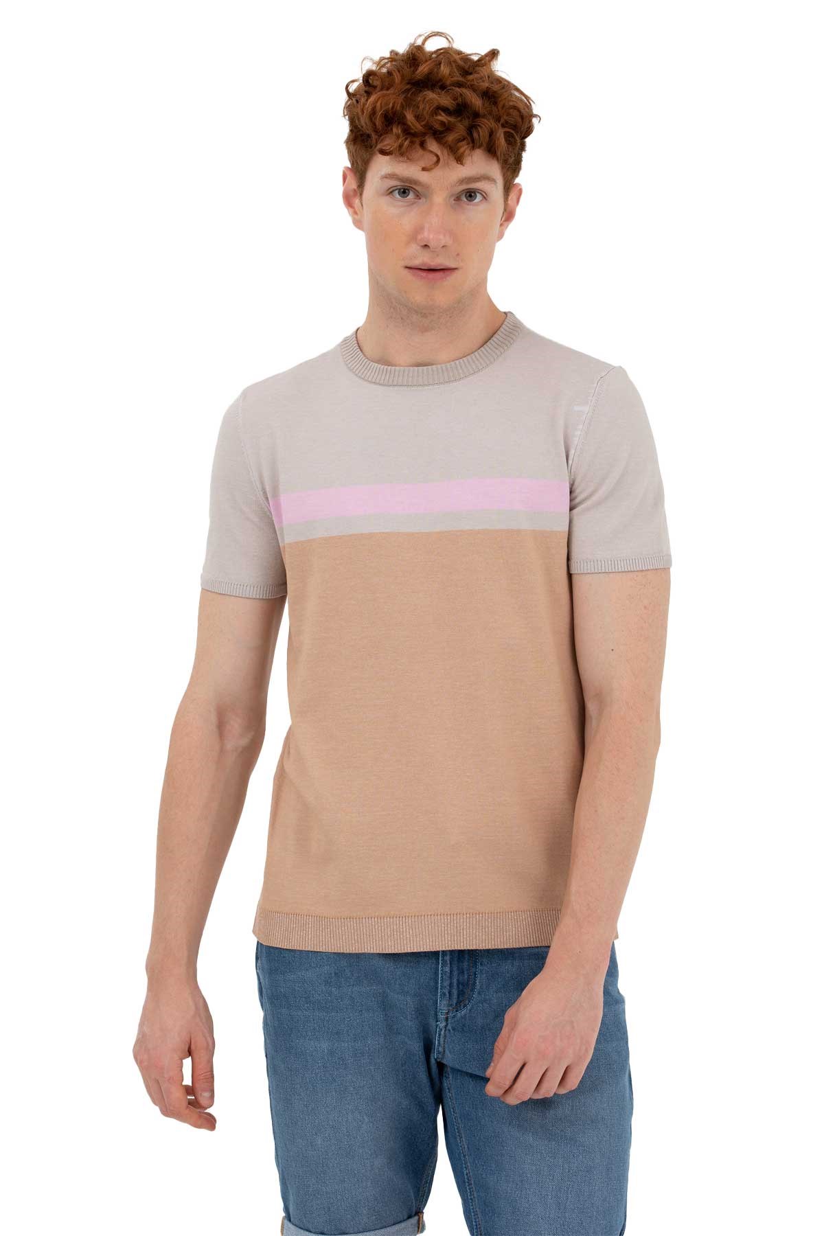 U.S. Polo Assn. Erkek Triko Kazak 50264624-VR015 Kahverengi