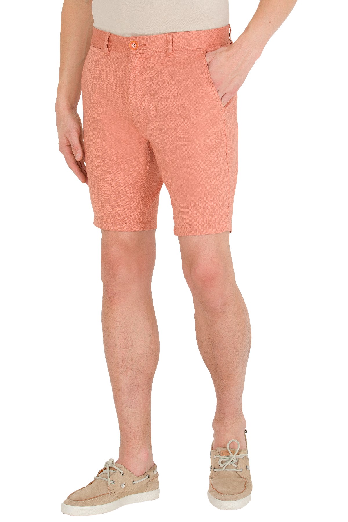 U.S. Polo Assn. Erkek Bermuda Capri 50266070-VR031 Turuncu
