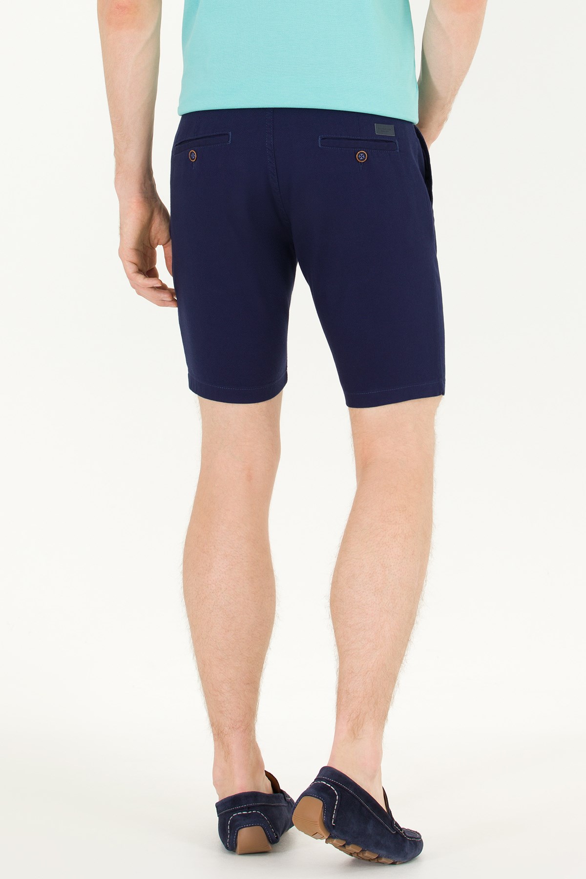 U.S. Polo Assn. Erkek Bermuda Capri 50266070-VR033 Lacivert