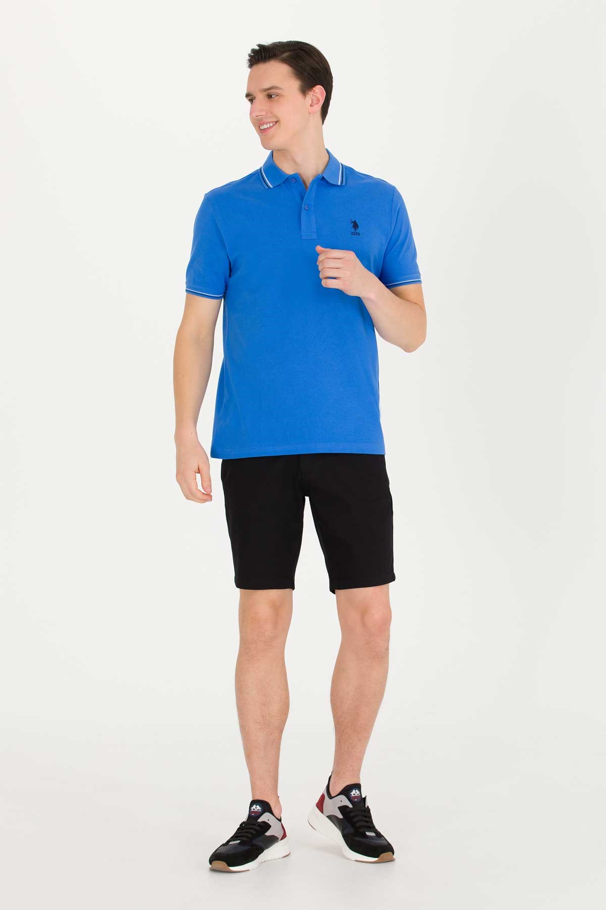 U.S. Polo Assn. Erkek Bermuda Capri 50266070-VR046 Siyah