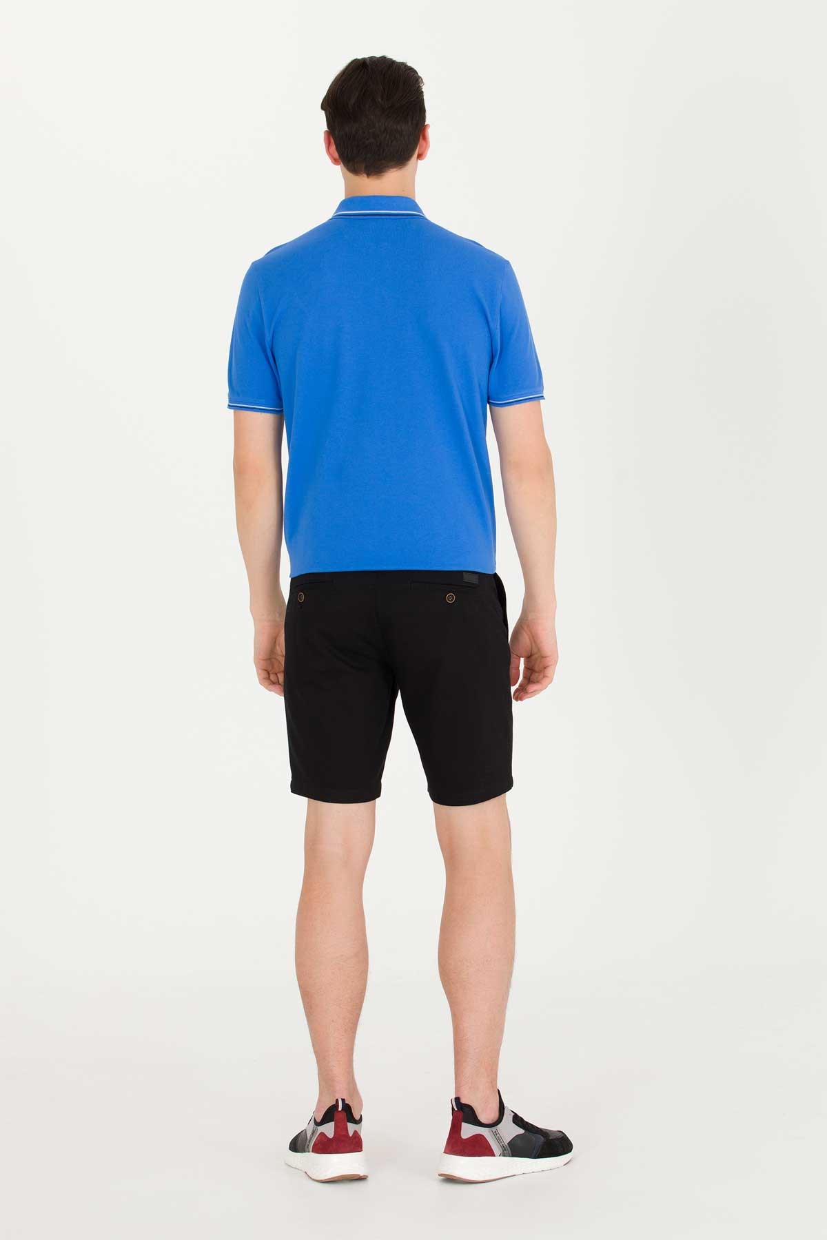 U.S. Polo Assn. Erkek Bermuda Capri 50266070-VR046 Siyah