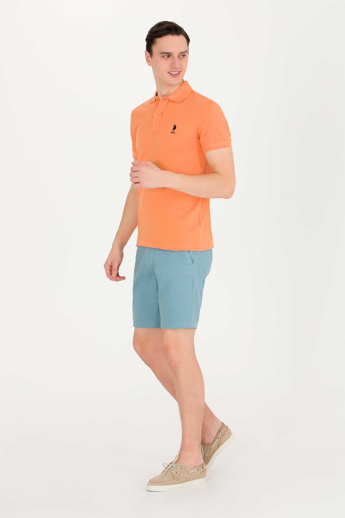 U.S. Polo Assn. Erkek Bermuda Capri 50266070-VR152 Yeşil