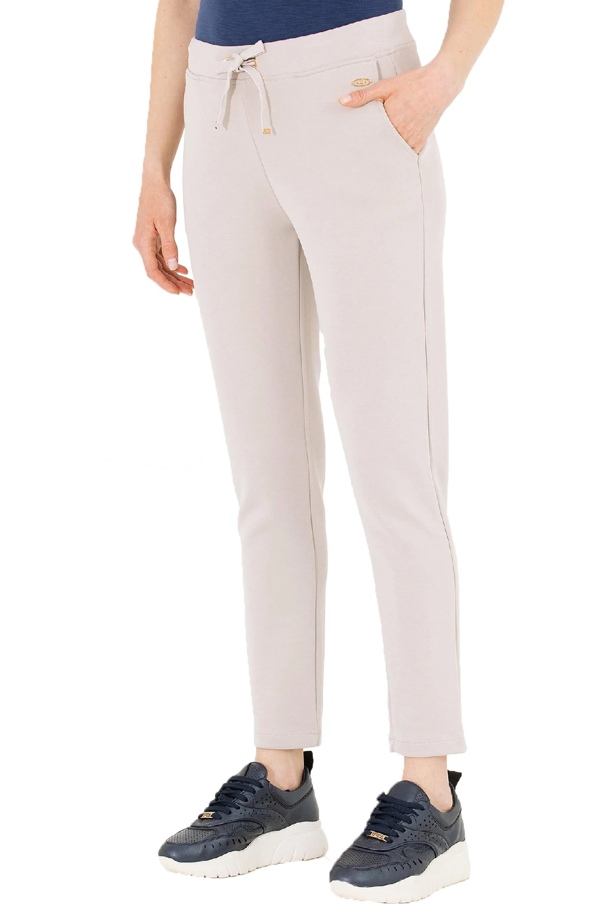 U.S. Polo Assn. Kadın Eşofman Altı 50267943-VR049 Bej