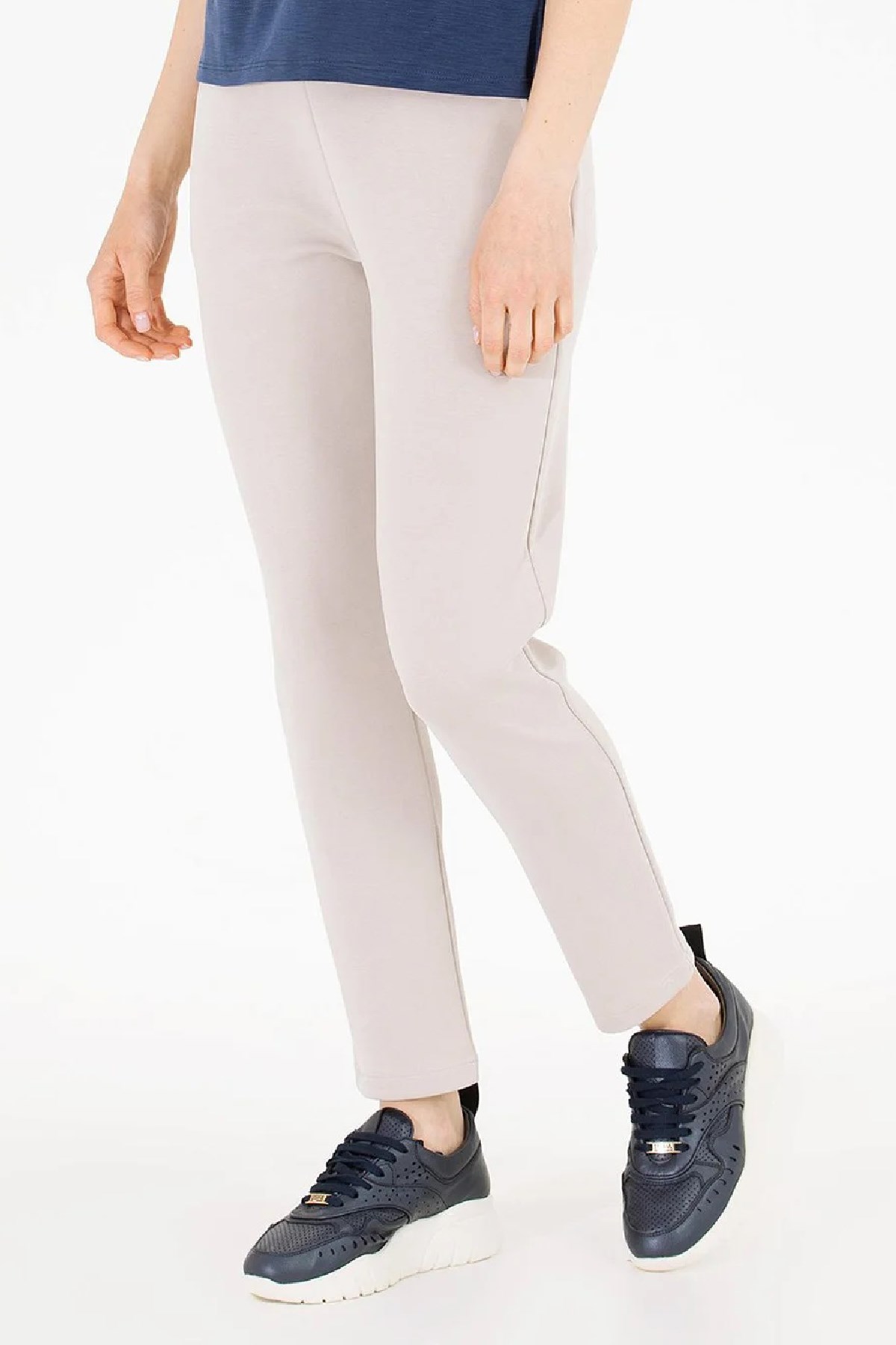 U.S. Polo Assn. Kadın Eşofman Altı 50267943-VR049 Bej