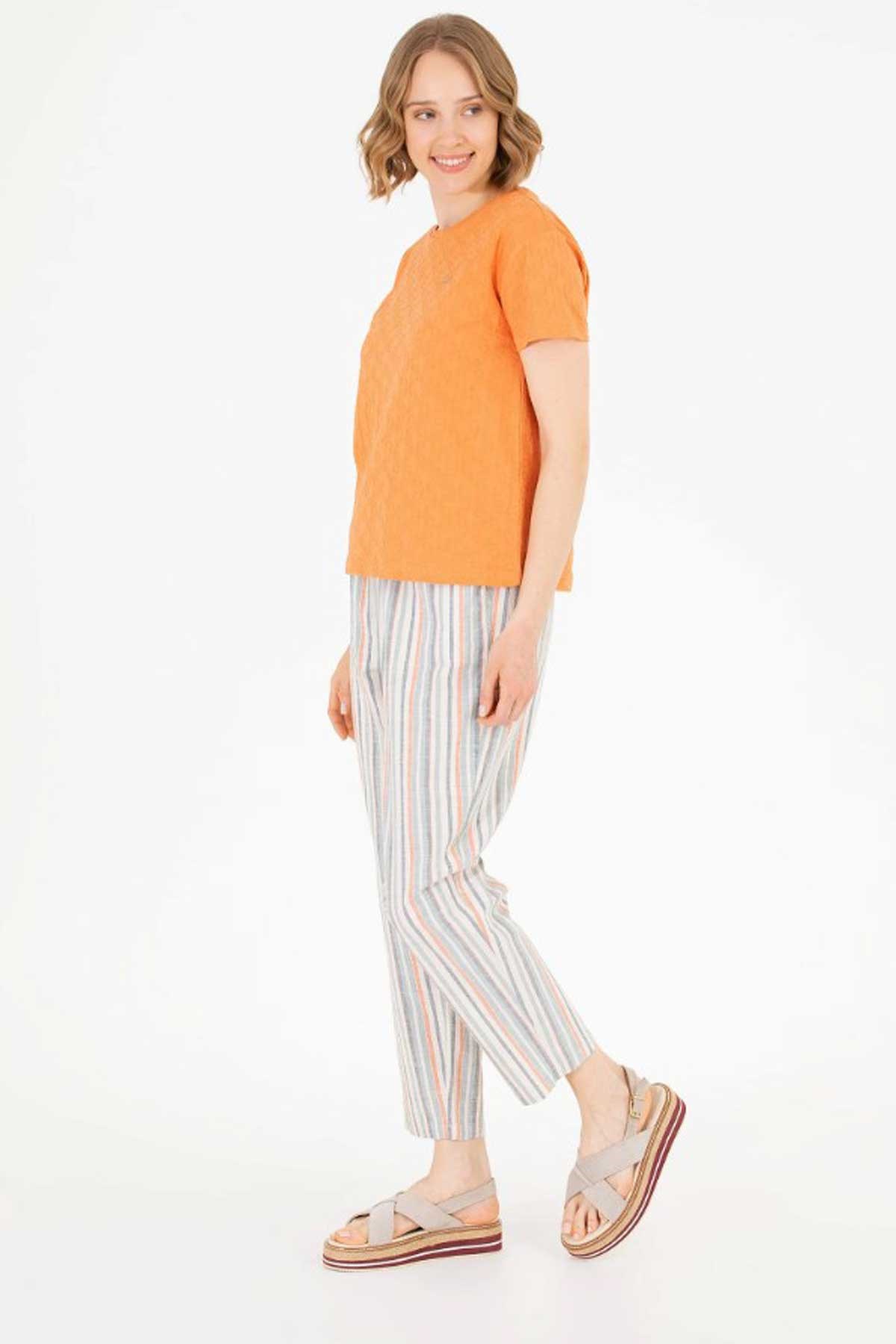 U.S. Polo Assn. Kadın Pantolon 50268215-VR139 Bej