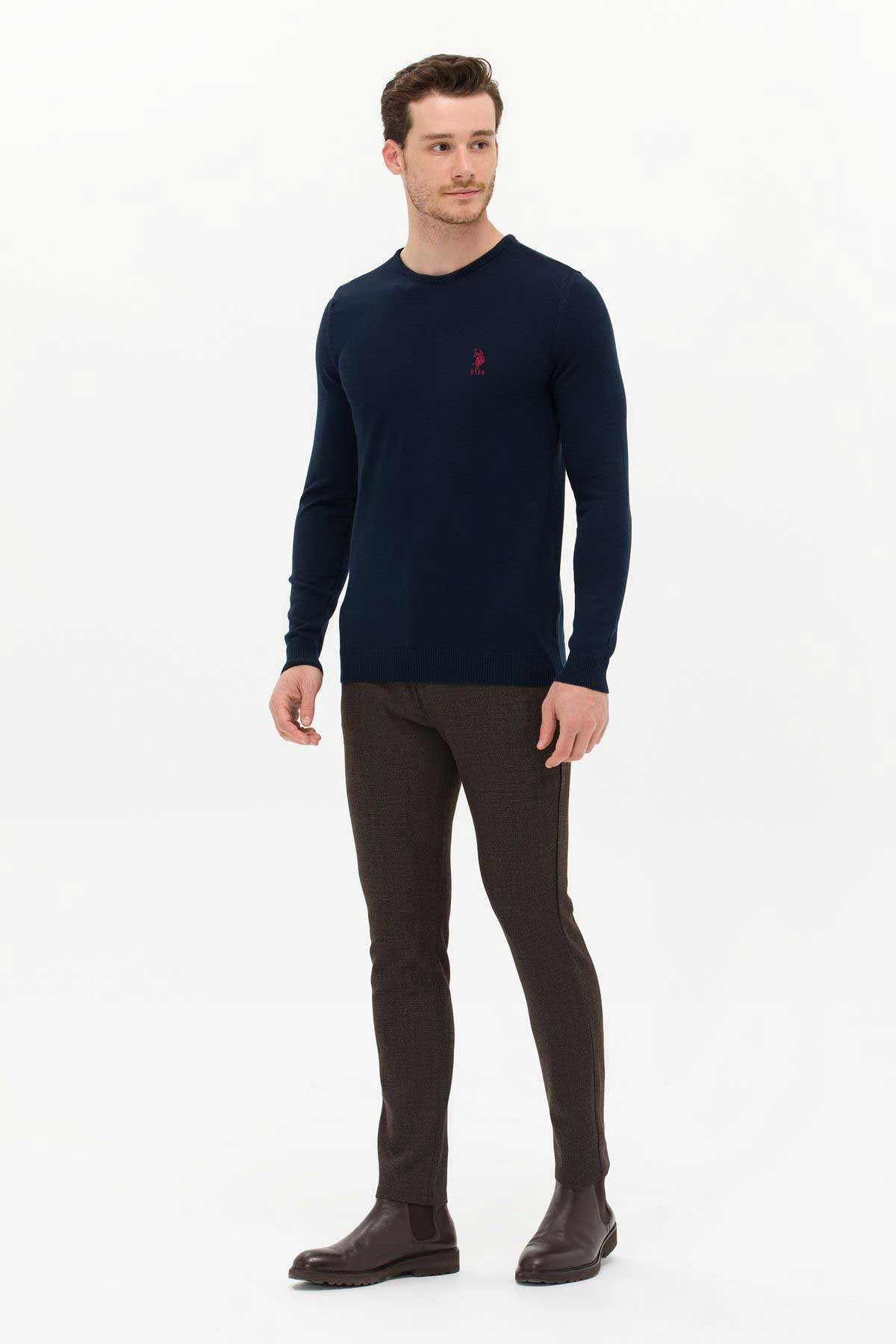 U.S. Polo Assn. Erkek Kazak 50269005-VR033 Lacivert